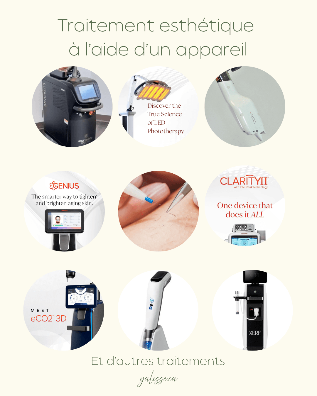 Traitement Esthétique À L’aide D’un Appareil